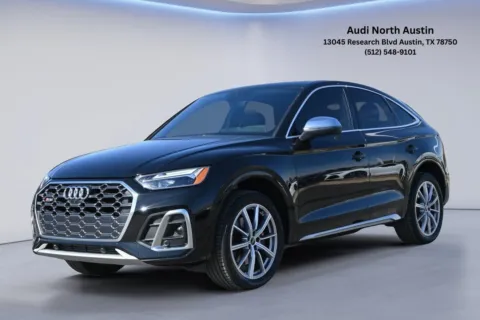 Black 2023 Audi SQ5 Sportback Premium Plus for sale in Austin, TX