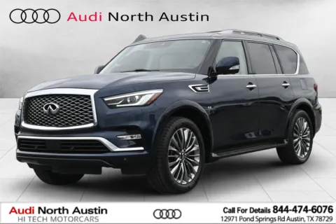 Blue 2019 INFINITI QX80 LUXE for sale in Austin, TX