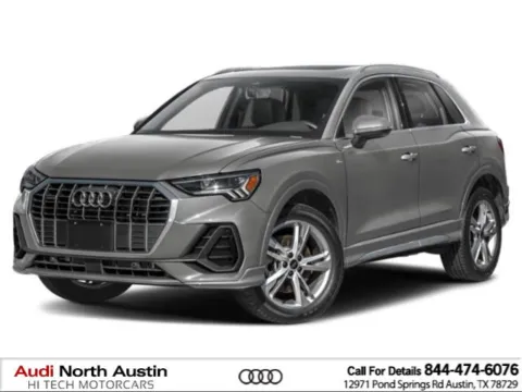 Black 2025 Audi Q3 S line Premium Plus for sale in Austin, TX