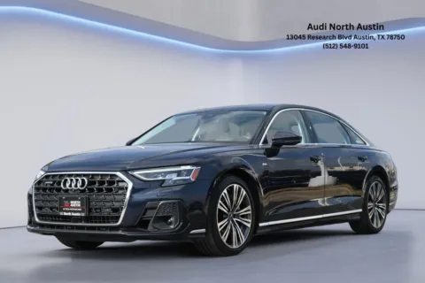 Blue 2022 Audi A8 L 55 for sale in Austin, TX