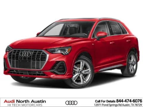 Red 2025 Audi Q3 S line Premium for sale in Austin, TX