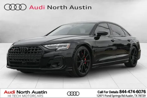 Black 2024 Audi S8 4.0T for sale in Austin, TX