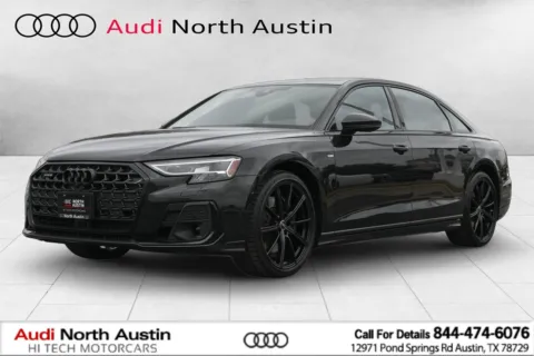Gray 2023 Audi A8 L 55 for sale in Austin, TX