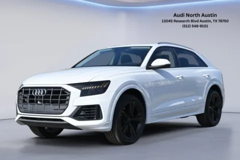 White 2023 Audi Q8 Premium for sale in Austin, TX