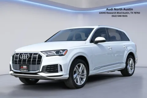 White 2023 Audi Q7 Premium for sale in Austin, TX
