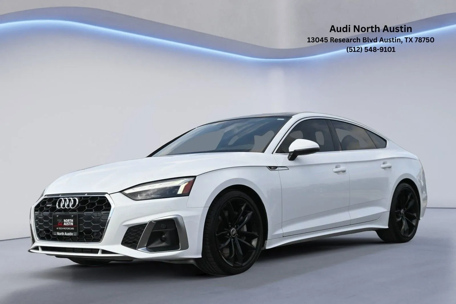 White 2023 Audi A5 Sportback S line Premium for sale in Austin, TX