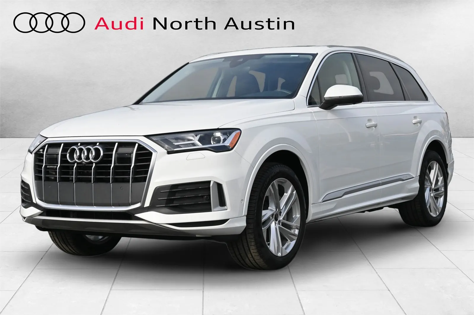 White 2024 Audi Q7 Premium for sale in Austin, TX