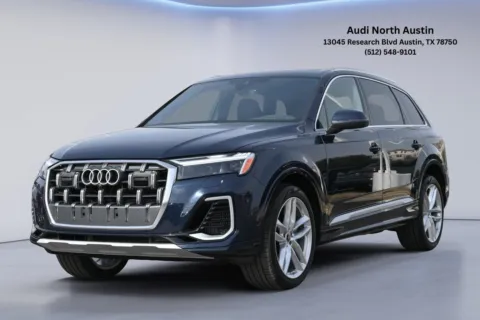 Blue 2025 Audi Q7 Premium Plus for sale in Austin, TX