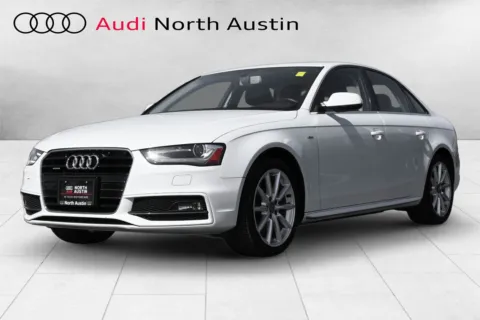 White 2015 Audi A4 Premium Plus for sale in Austin, TX