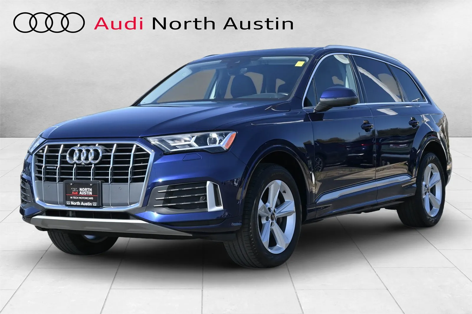 Blue 2022 Audi Q7 Premium for sale in Austin, TX