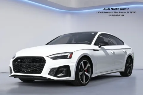 White 2023 Audi A5 Sportback S line Premium Plus for sale in Austin, TX