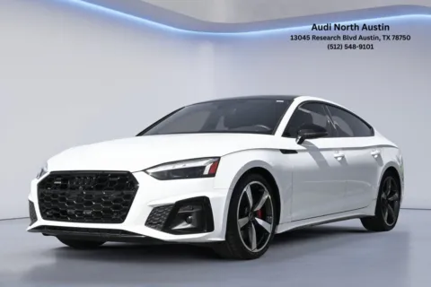White 2023 Audi A5 Sportback S line Premium Plus for sale in Austin, TX