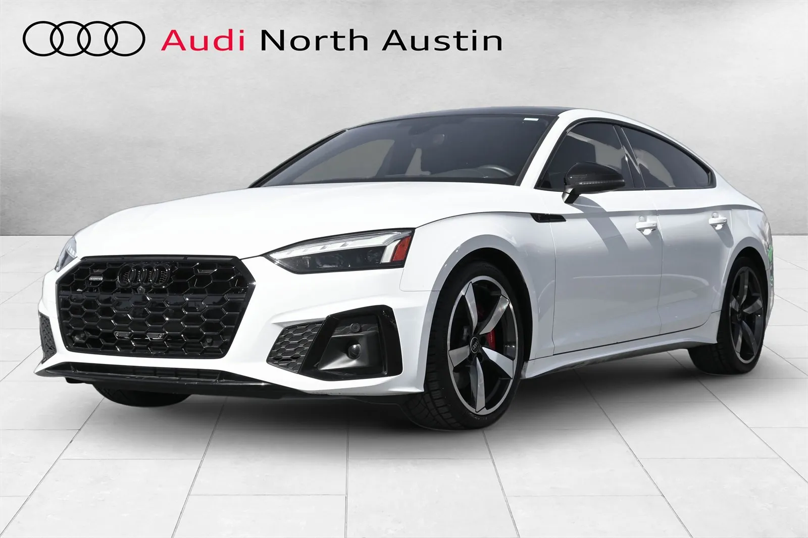 White 2023 Audi A5 Sportback S line Premium Plus for sale in Austin, TX
