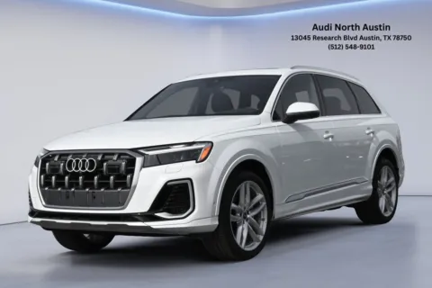 White 2025 Audi Q7 Premium Plus for sale in Austin, TX
