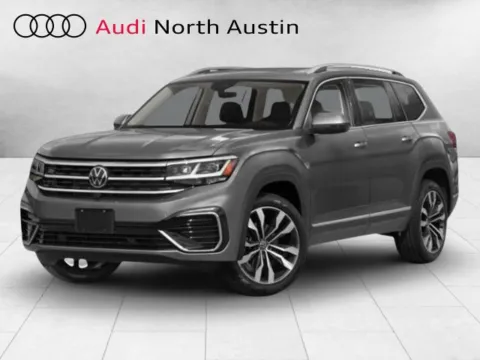 White 2021 Volkswagen Atlas 3.6L V6 SEL Premium R-Line for sale in Austin, TX