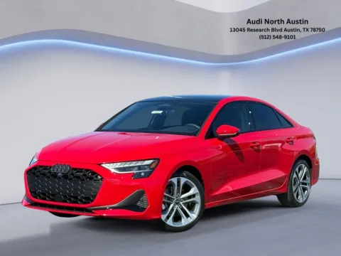 Red 2026 Audi A3 Premium Plus for sale in Austin, TX