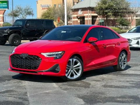 Red 2026 Audi A3 Premium Plus for sale in Austin, TX
