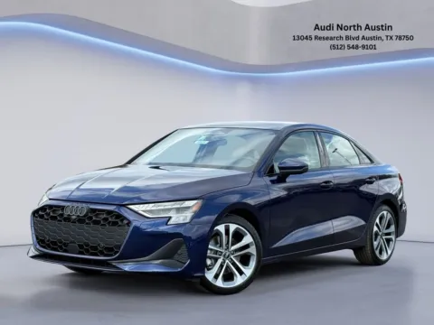 Blue 2026 Audi A3 Premium Plus for sale in Austin, TX