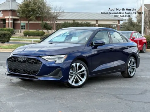 Blue 2026 Audi A3 Premium Plus for sale in Austin, TX