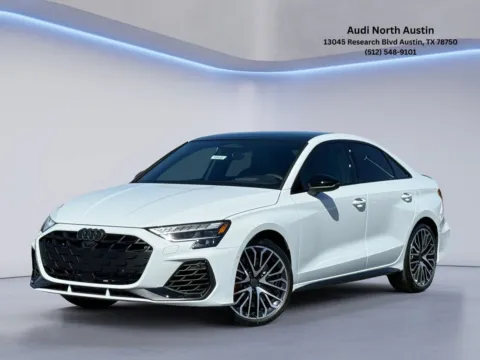 White 2026 Audi S3 2.0T for sale in Austin, TX