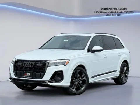 White 2026 Audi Q7 Premium Plus for sale in Austin, TX