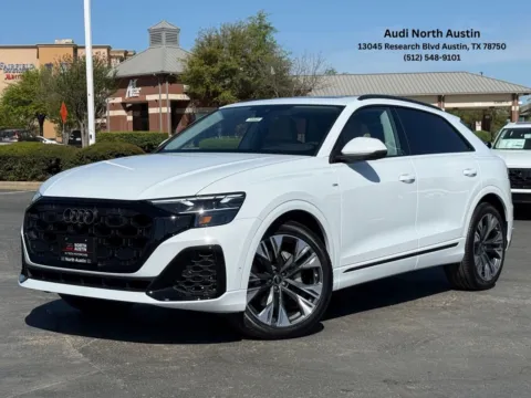 White 2026 Audi Q8 Premium Plus for sale in Austin, TX