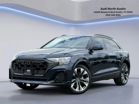 Blue 2026 Audi Q8 Premium Plus for sale in Austin, TX