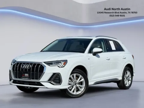 White 2025 Audi Q3 S line Premium Plus for sale in Austin, TX