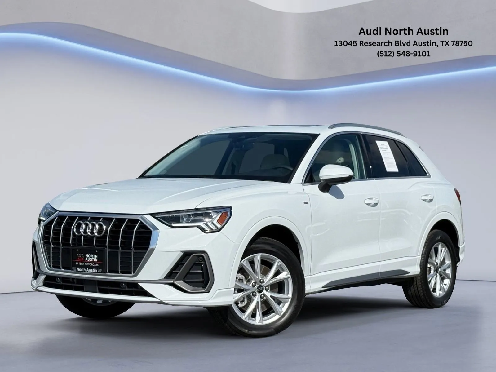 White 2025 Audi Q3 S line Premium Plus for sale in Austin, TX