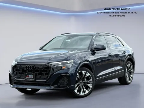 Blue 2026 Audi Q8 Premium Plus for sale in Austin, TX