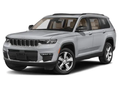 Silver 2021 Jeep Grand Cherokee L Limited for sale in Austin, TX