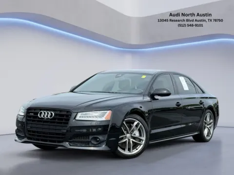 Black 2017 Audi A8 L L 3.0T for sale in Austin, TX