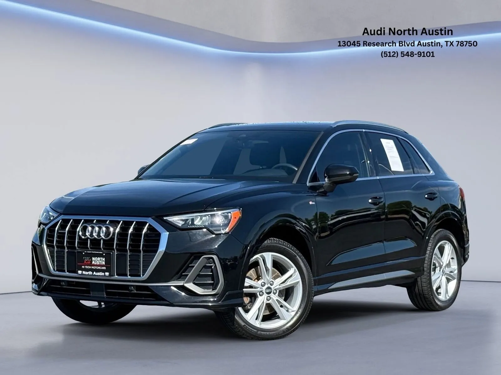 Black 2021 Audi Q3 S line Premium for sale in Austin, TX