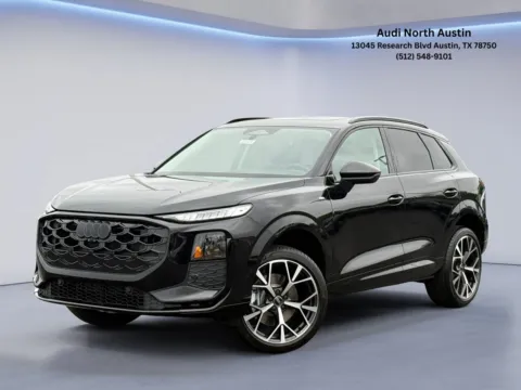 Black 2026 Audi Q3 S line for sale in Austin, TX