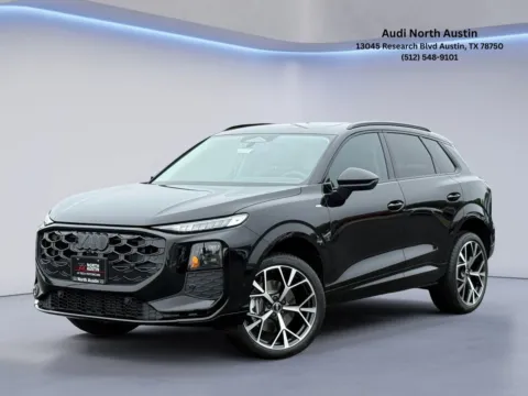 Black 2026 Audi Q3 S line for sale in Austin, TX