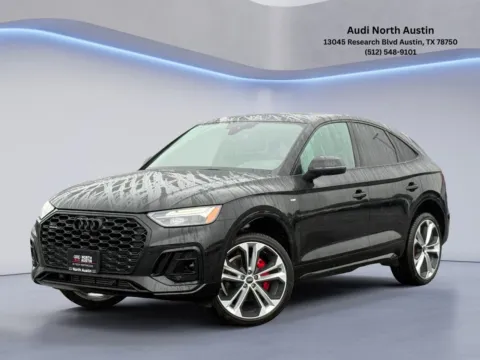 Black 2024 Audi Q5 Sportback S line Premium Plus for sale in Austin, TX