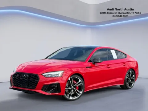 Red 2024 Audi S5 Sportback Premium Plus for sale in Austin, TX