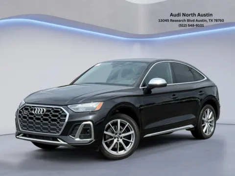Black 2023 Audi SQ5 Sportback Premium Plus for sale in Austin, TX