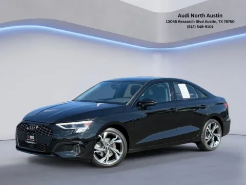 Black 2023 Audi A3 Premium for sale in Austin, TX