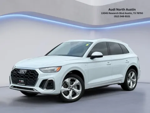 White 2023 Audi Q5 S line Prestige for sale in Austin, TX