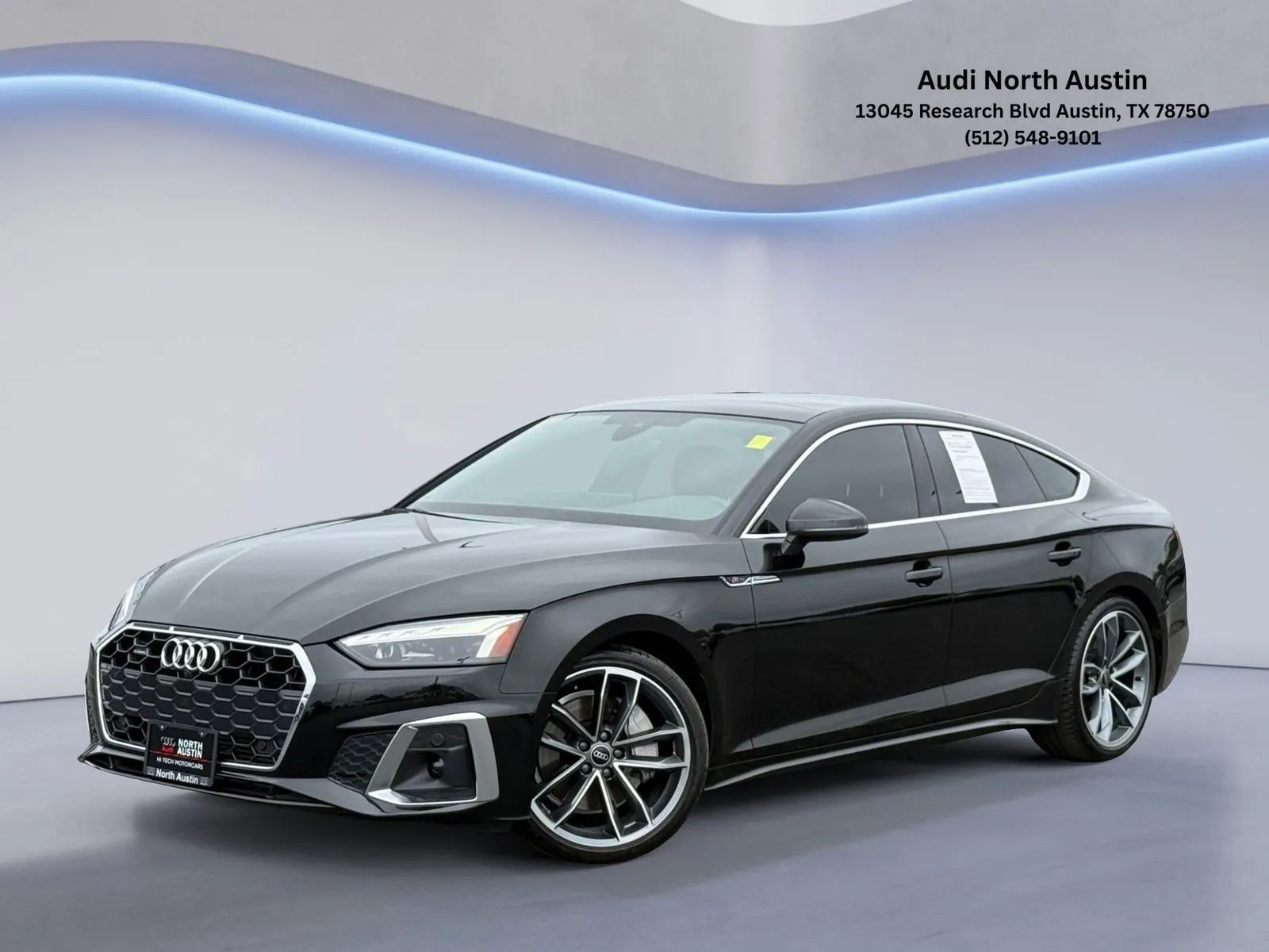 Black 2024 Audi A5 Sportback S line Premium Plus for sale in Austin, TX