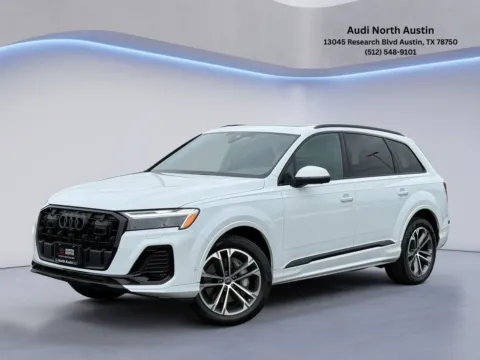 White 2026 Audi Q7 Premium for sale in Austin, TX