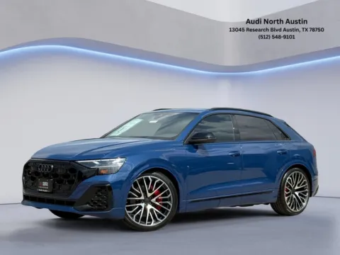 Blue 2026 Audi SQ8 Premium Plus for sale in Austin, TX