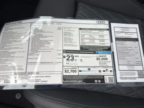Photos of 2026 Audi SQ5 Prestige for sale in Austin, TX at Audi North Austin