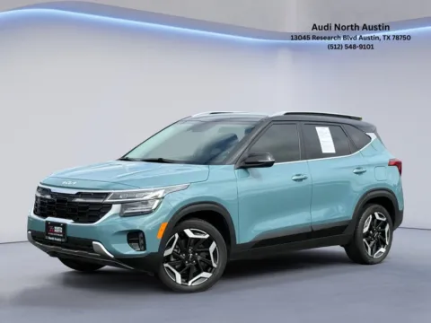 Blue 2024 Kia Seltos SX for sale in Austin, TX