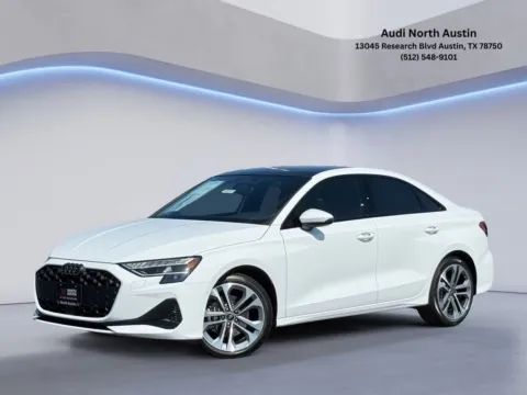 White 2026 Audi A3 40 Premium for sale in Austin, TX