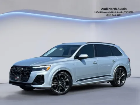 Silver 2026 Audi Q7 S line Premium Plus for sale in Austin, TX