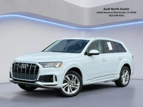 White 2023 Audi Q7 Premium Plus for sale in Austin, TX
