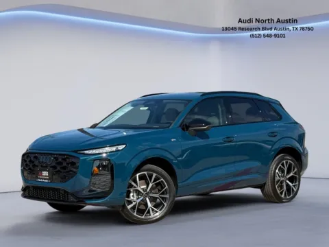 Blue 2026 Audi Q3 S line for sale in Austin, TX