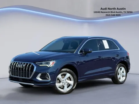 Blue 2020 Audi Q3 Premium Plus for sale in Austin, TX